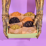 6 x New York Cookies, The Halloween Box Crumbs & Doilies